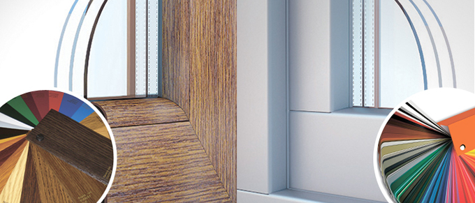 Декорирования профиля VEKA SOFTLINE 70